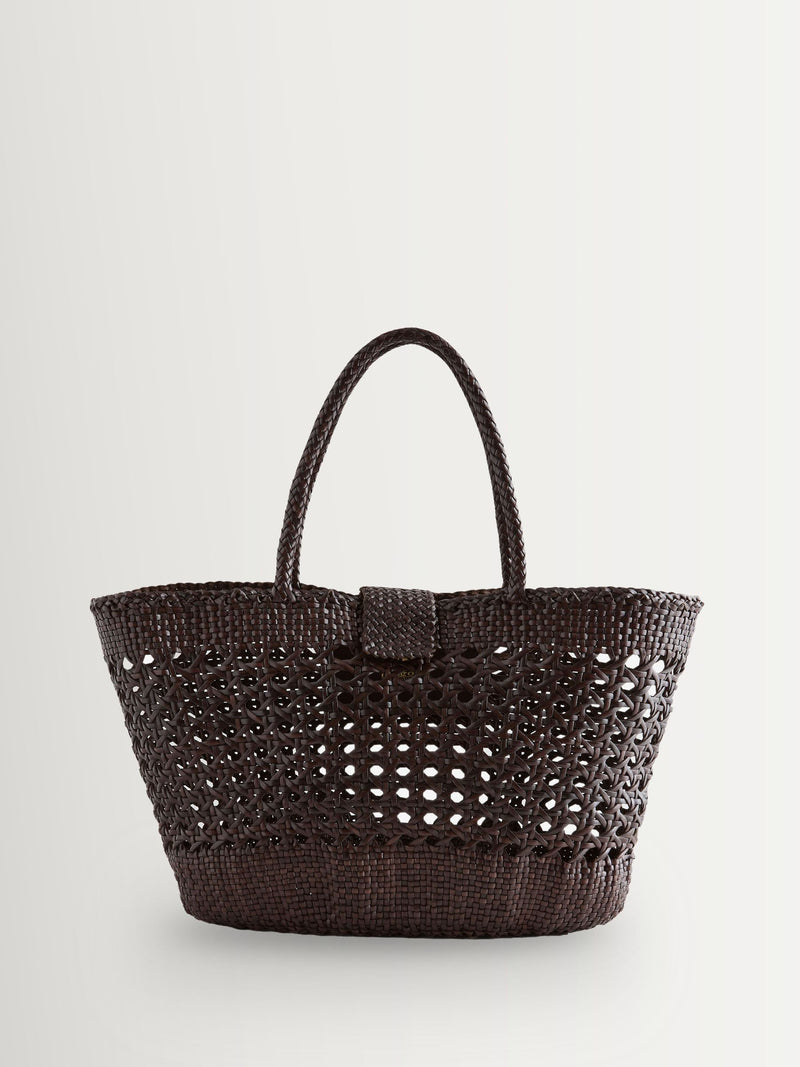 Rixo x Dragon Diffusion Dark Brown Lucine Bag