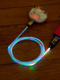 Rick and Morty green light up charging cable, UK version