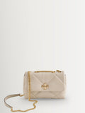 Tory Burch small Kira convertible shoulder bag black Napa leather - British product