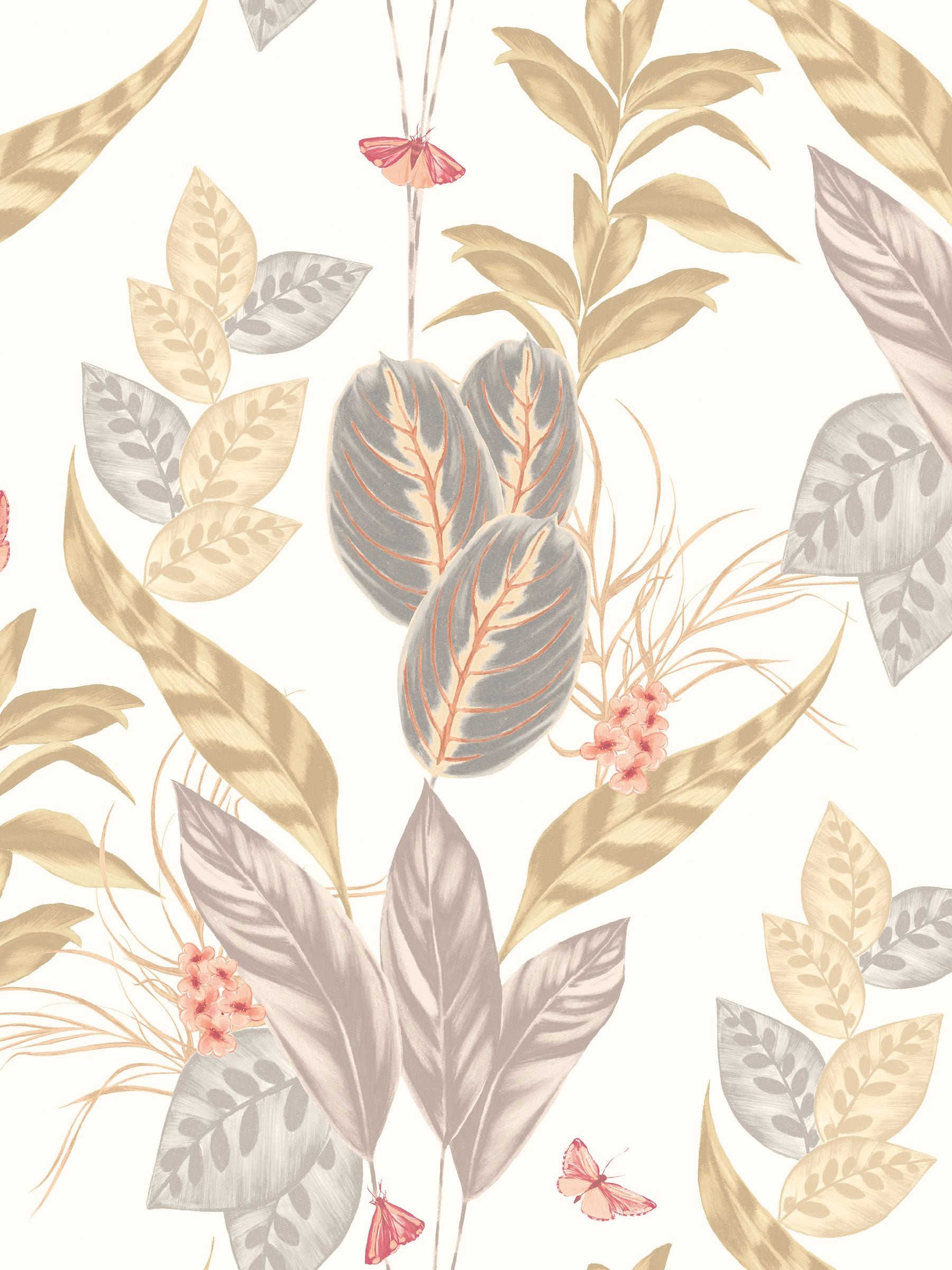 Ohpopsi Natural Spirit wallpaper sample A4 butterfly design (British brand)