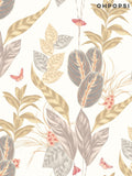 Ohpopsi Natural Spirit wallpaper sample A4 butterfly design (British brand)
