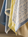 Alice blue tea towels set of 3 100% cotton - British product