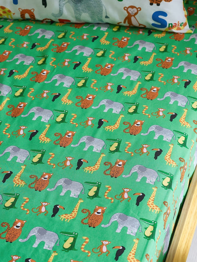Als Nächstes Catherine Lansfield Green Animal Magic Fitted Bed Sheet – Jetzt bei McGrocer online kaufen