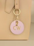 Jonnys Sister	Personalised Faux Leather Bag Accessory with Gold Tone Star Charm