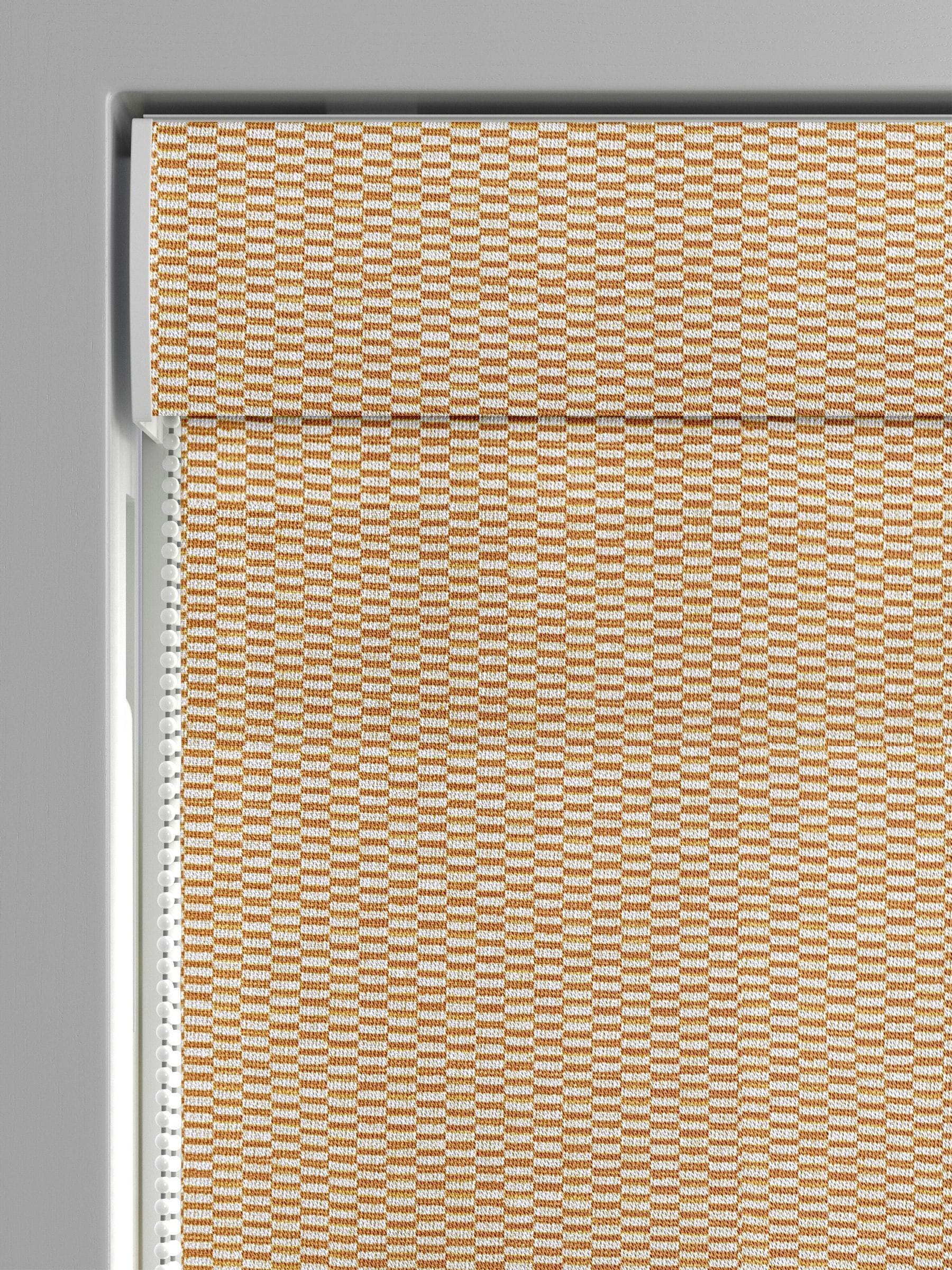 Abaci orange geometric Roman blind - British product