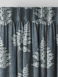Blue Midori curtains floral jacquard design British product
