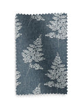 Blue Midori curtains floral jacquard design British product