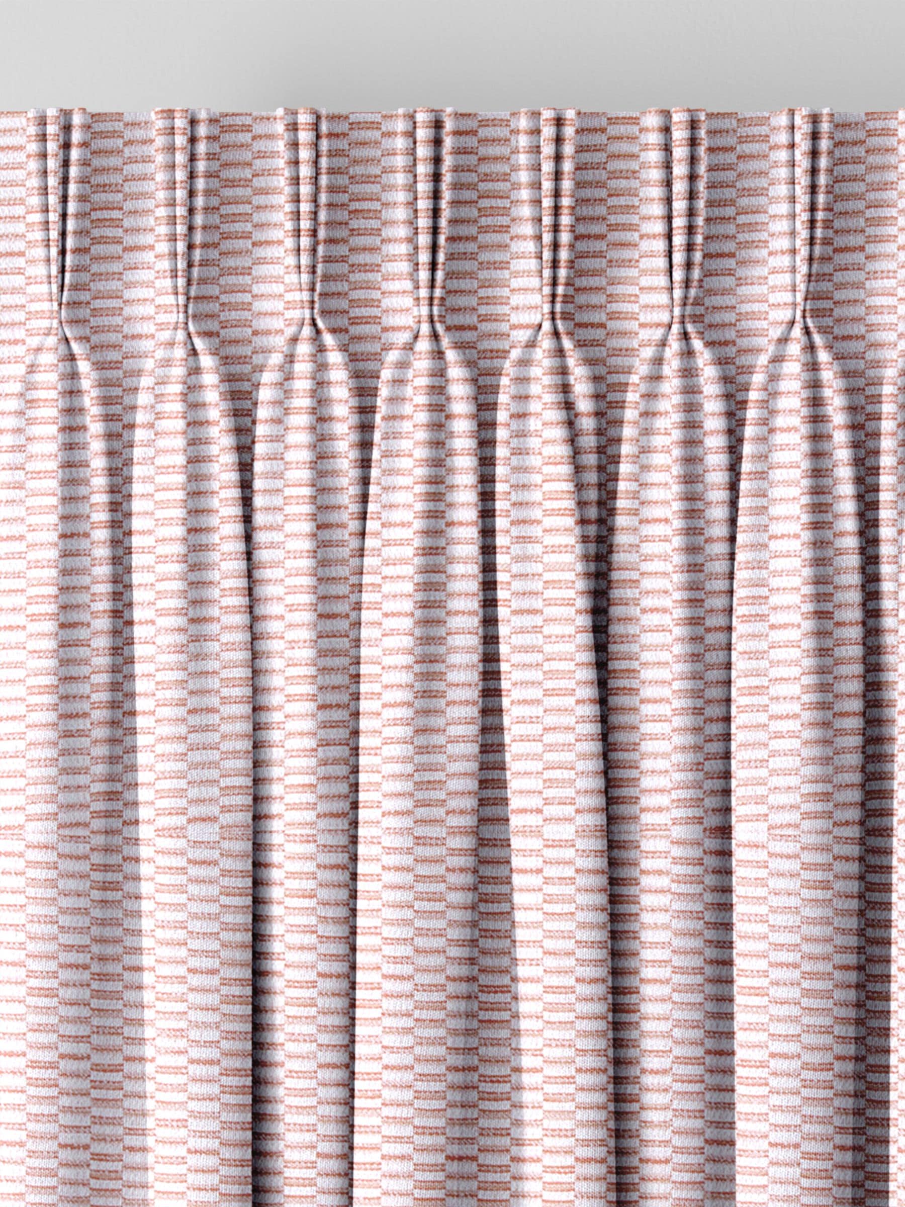 Pink Abaci made to measure curtains soft polyester cotton blend, imported from the UK