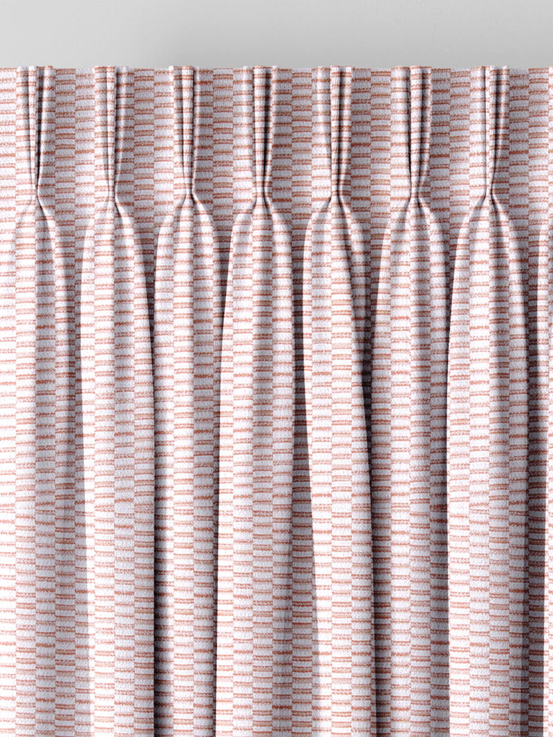 Pink Abaci made to measure curtains soft polyester cotton blend, imported from the UK