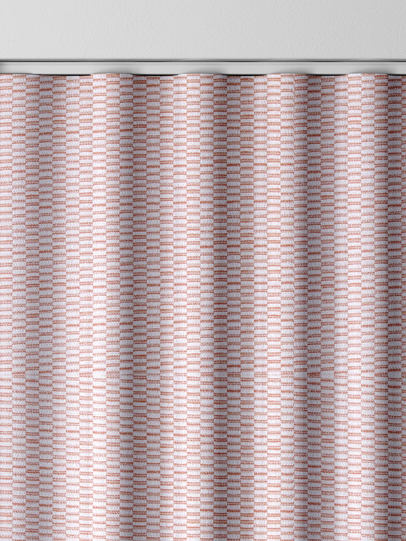Pink Abaci made to measure curtains soft polyester cotton blend, imported from the UK
