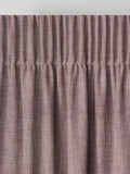 Grey herringbone made to measure curtains (British brand)