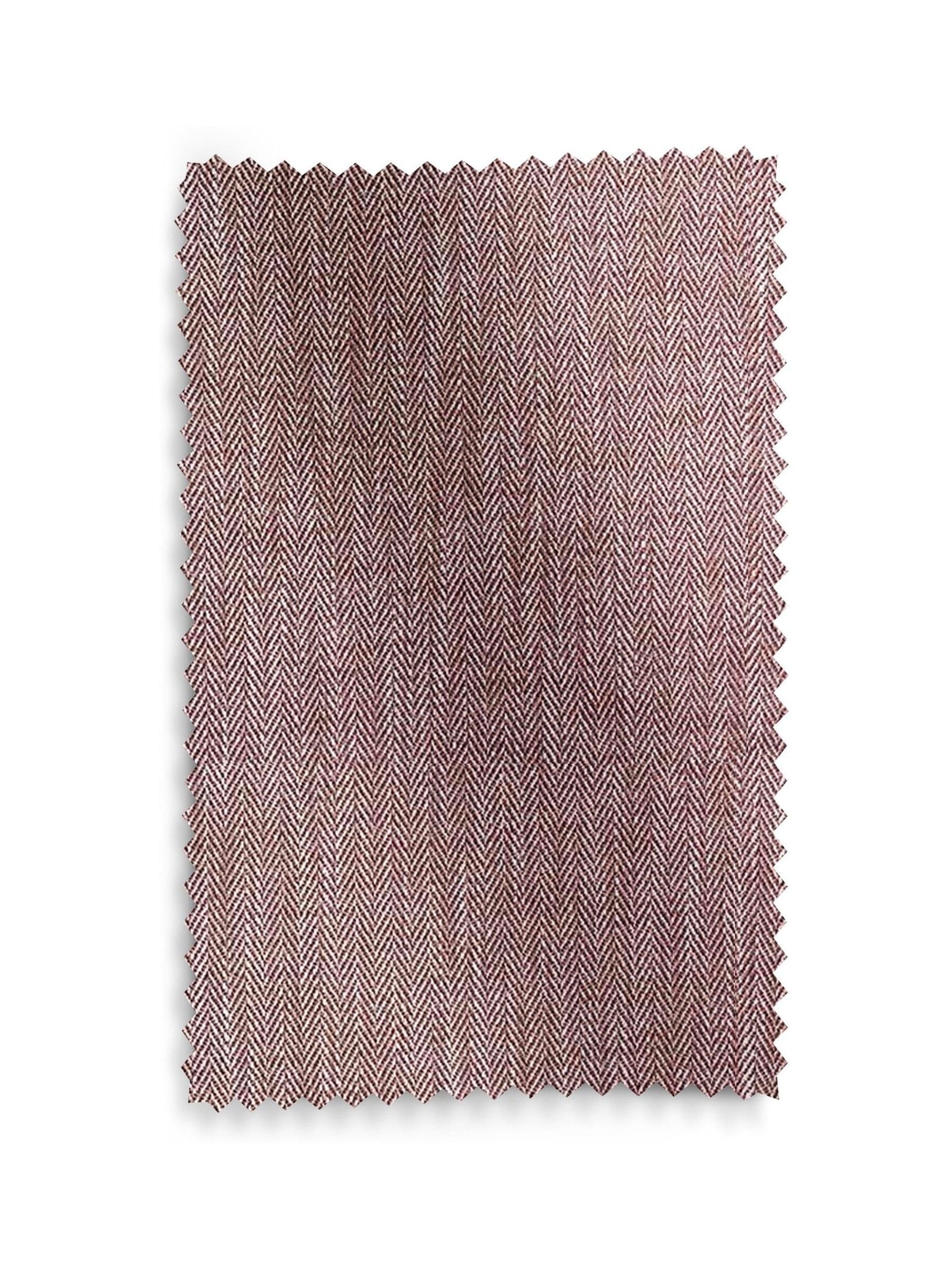 Grey herringbone made to measure curtains (British brand)