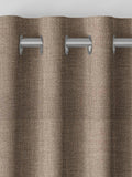 Natural knit made to measure herringbone curtains UK version