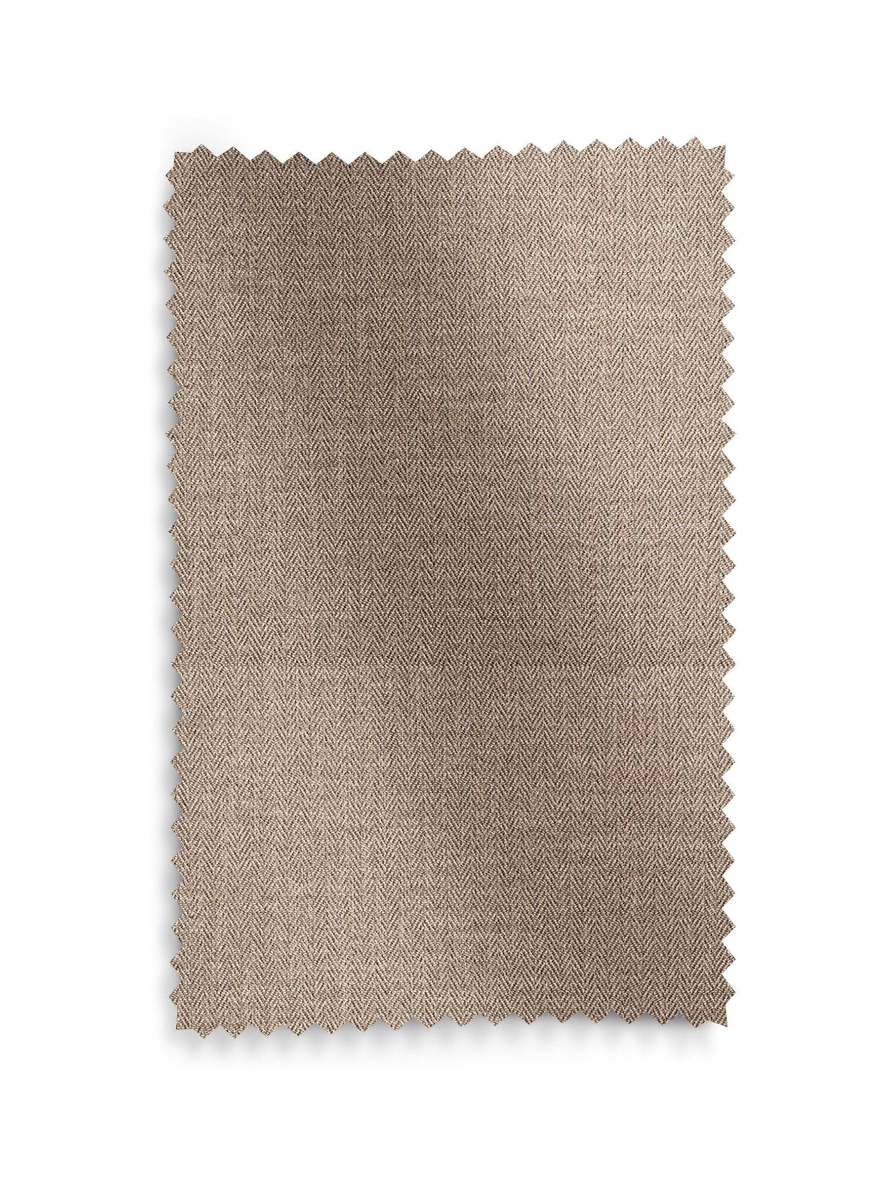Natural knit made to measure herringbone curtains UK version