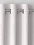 White herringbone curtains made to measure - British product