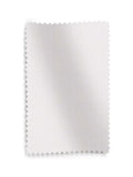 White herringbone curtains made to measure - British product