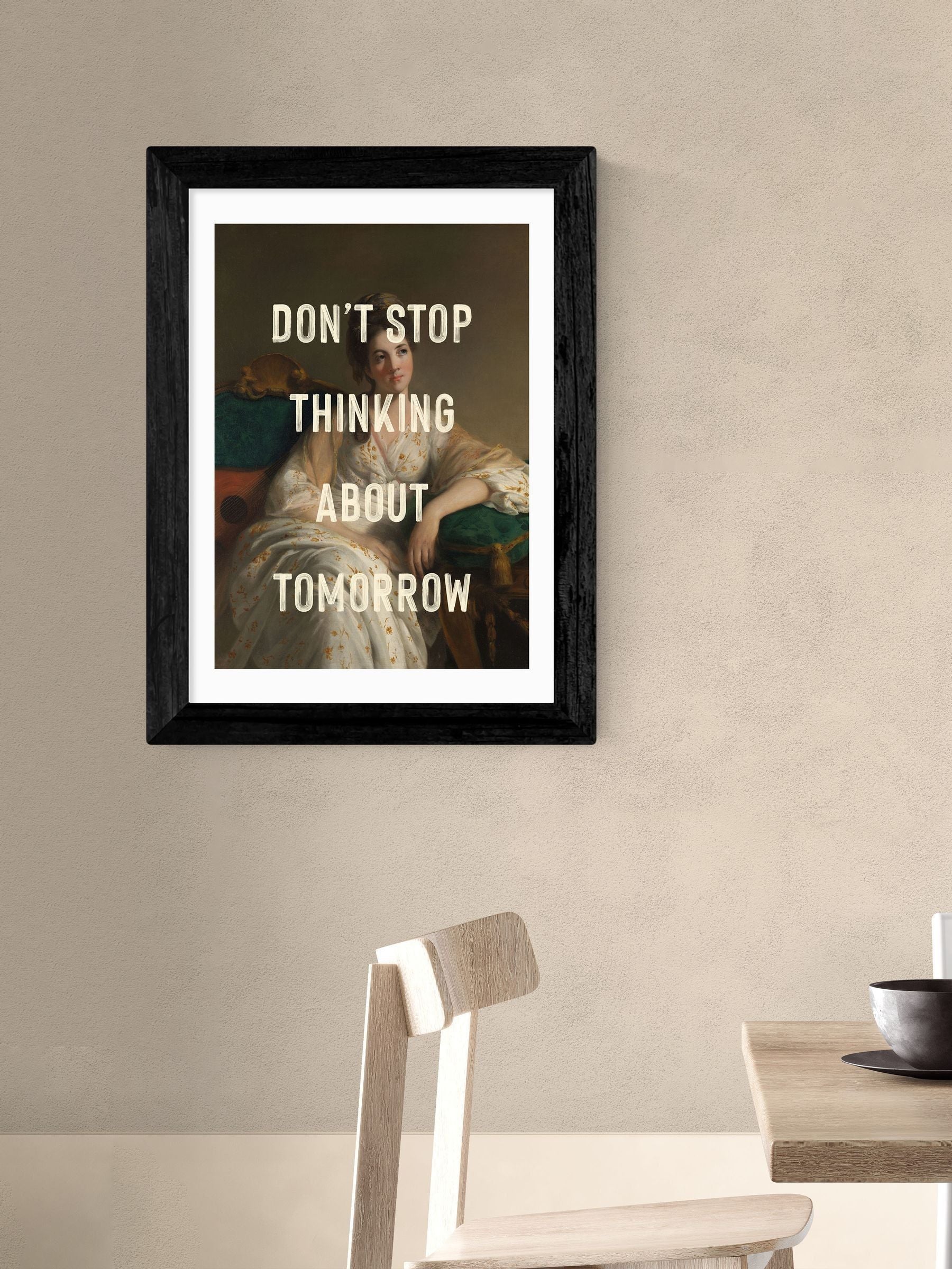 East End Prints Oh Fine inspirational wall art - British product