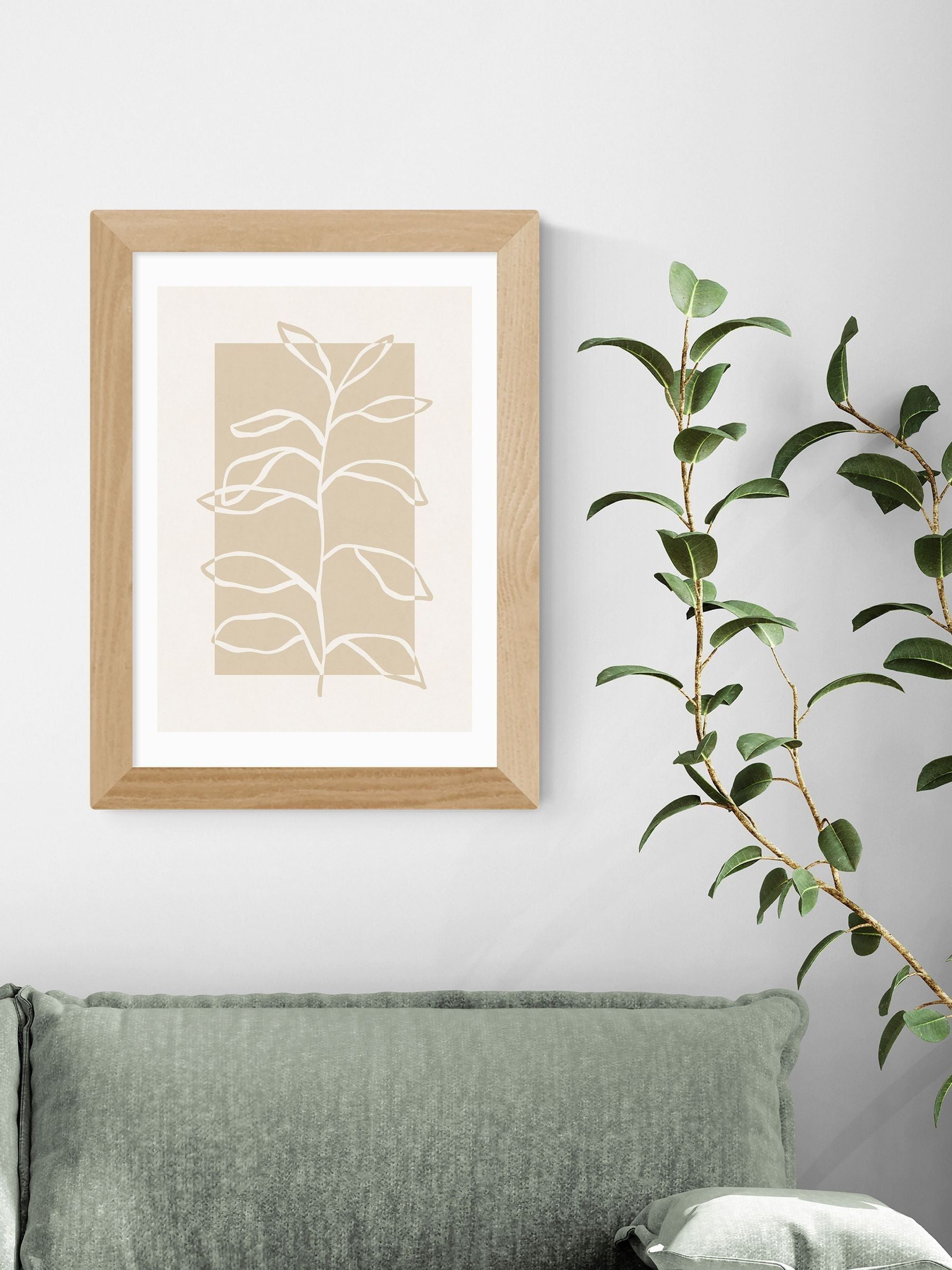 Black East End Prints Framed Botany by Alisa Galitsyna Wall Art Print