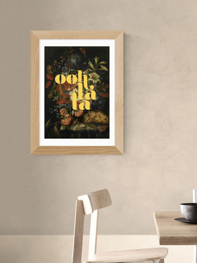 East End Prints Oak Ooh La La by Oh Fine Wall Art Print