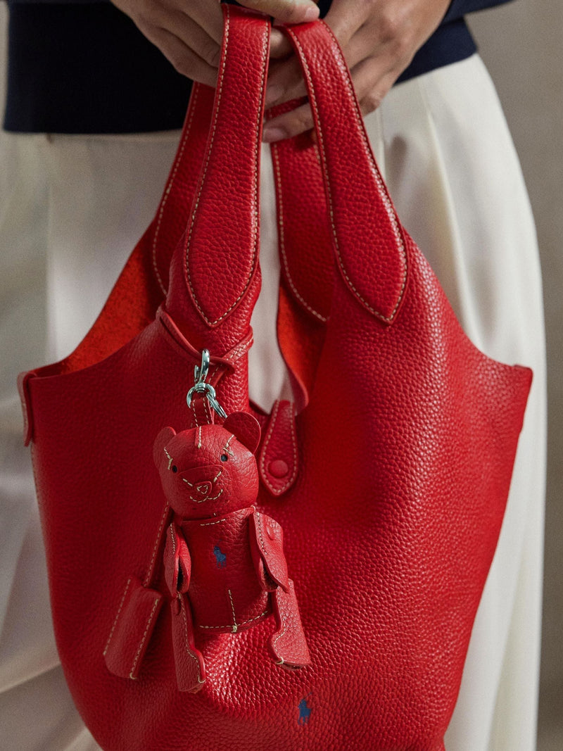 Polo Ralph Lauren red medium bear bag charm (British brand)