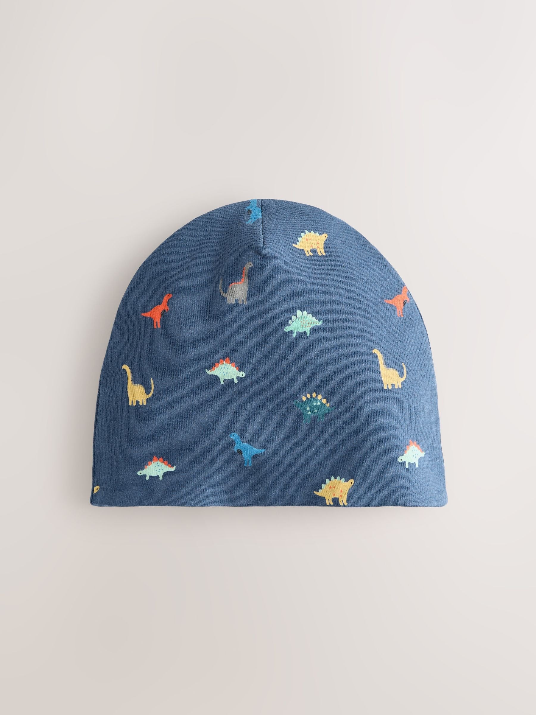 Dino jersey beanies for kids 2 pack, imported from the UK