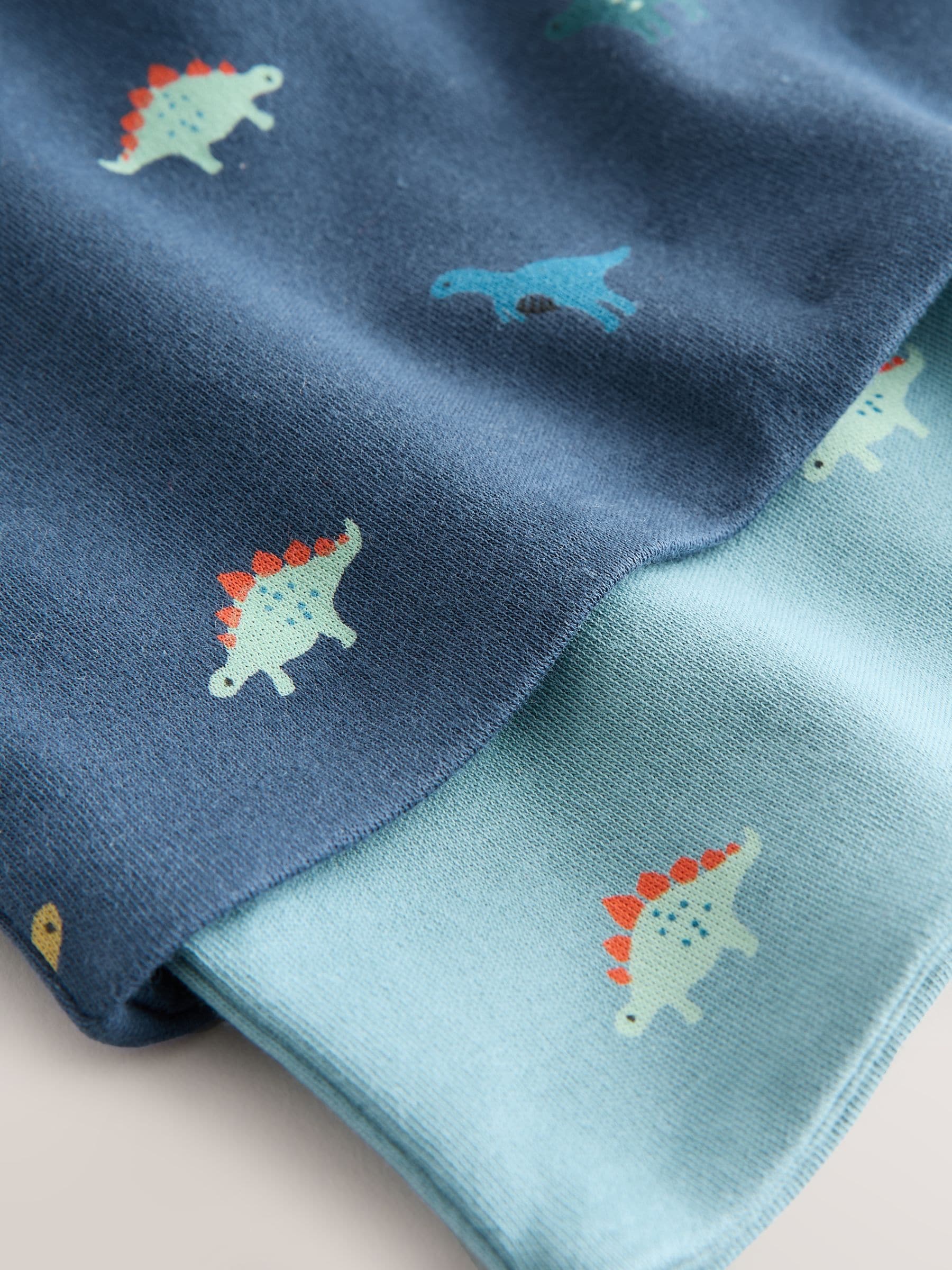 Dino jersey beanies for kids 2 pack, imported from the UK