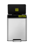 EKO Ecocasa II stainless steel bin 40L (British brand)