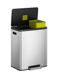 EKO Ecocasa II stainless steel bin 40L (British brand)