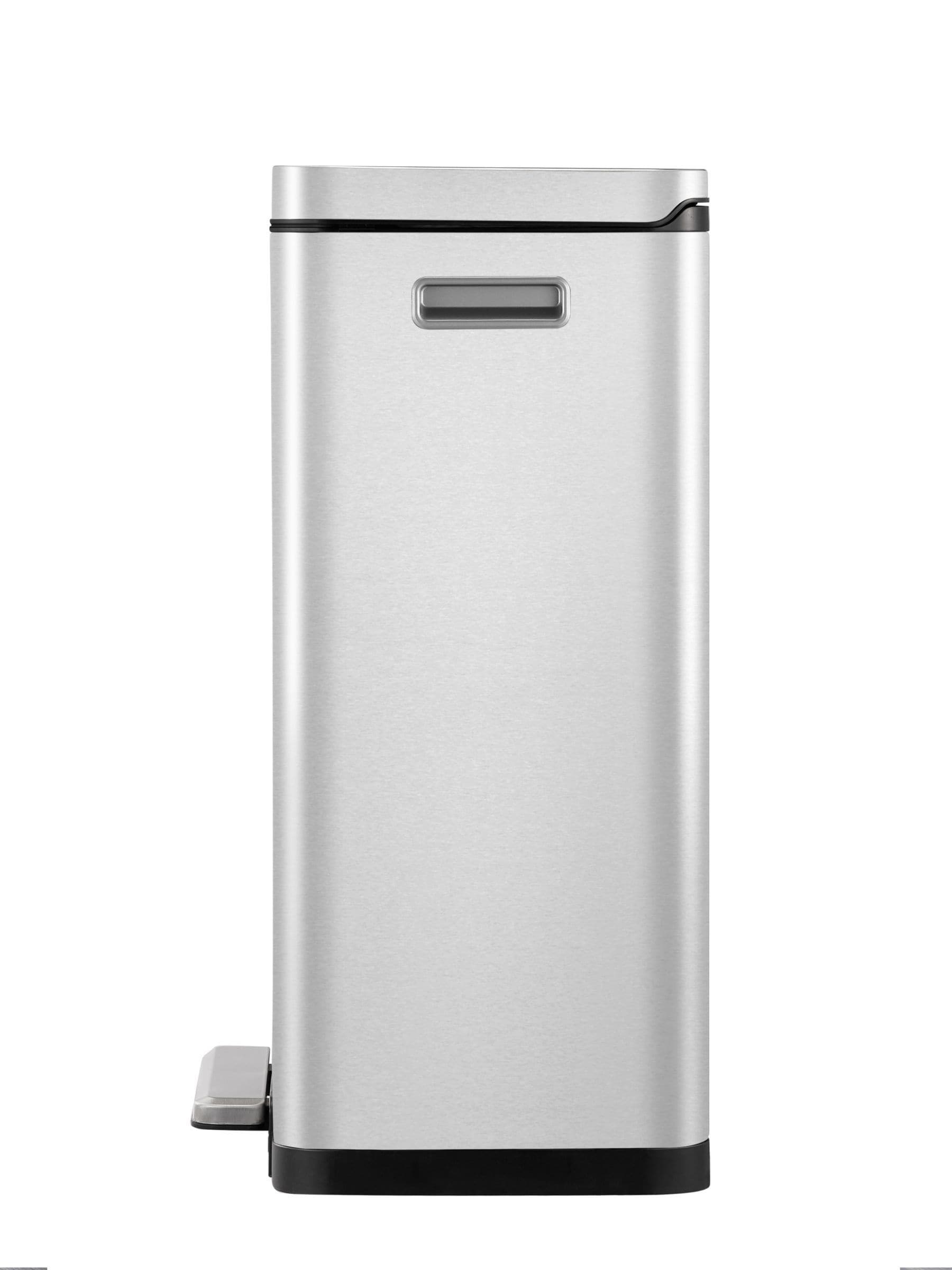 Eko X Cube stainless steel recycling bin 40L - British product