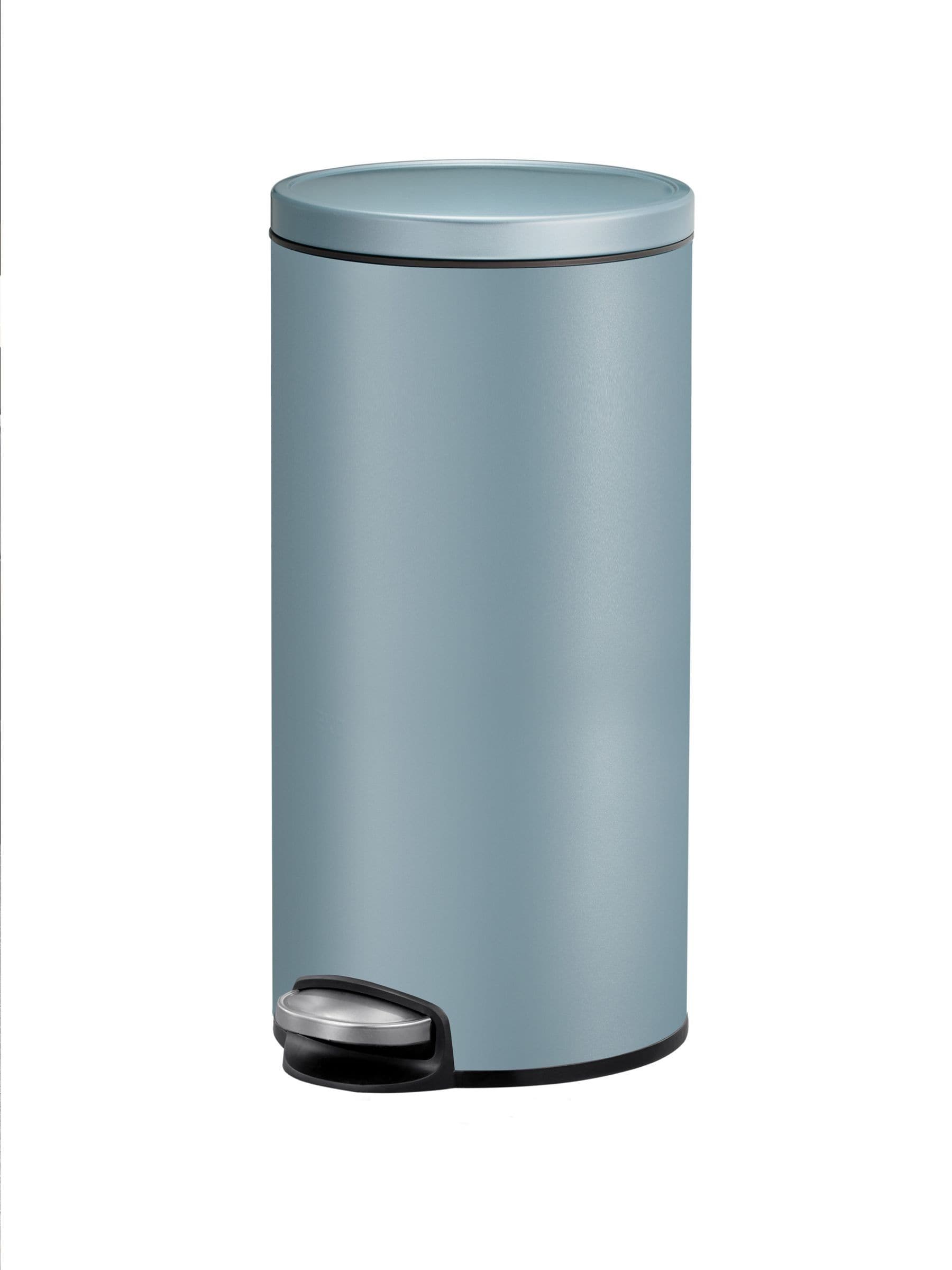 Eko Titanium Blue Eva sensor bin 30L, imported from the UK