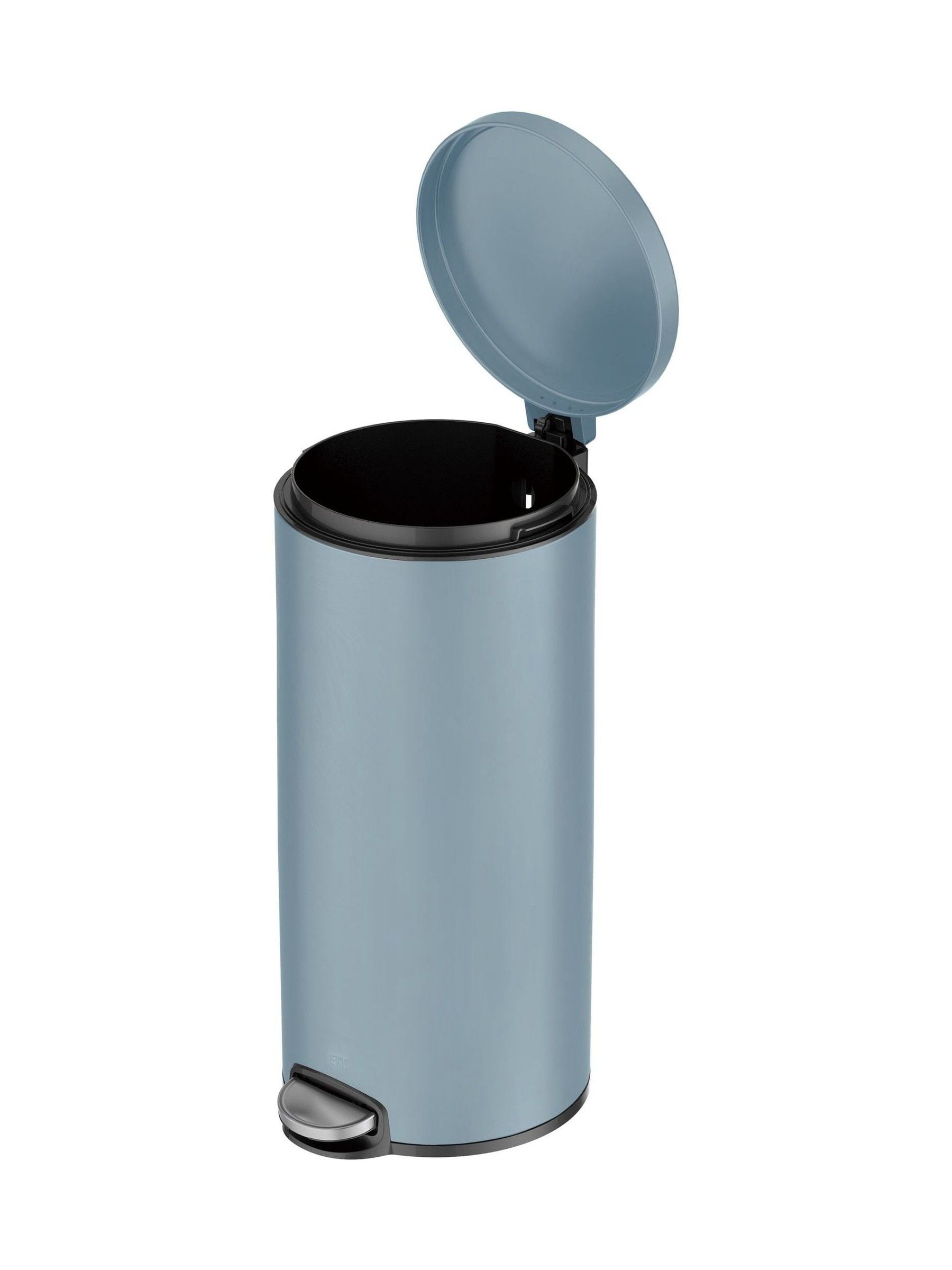 Eko Titanium Blue Eva sensor bin 30L, imported from the UK