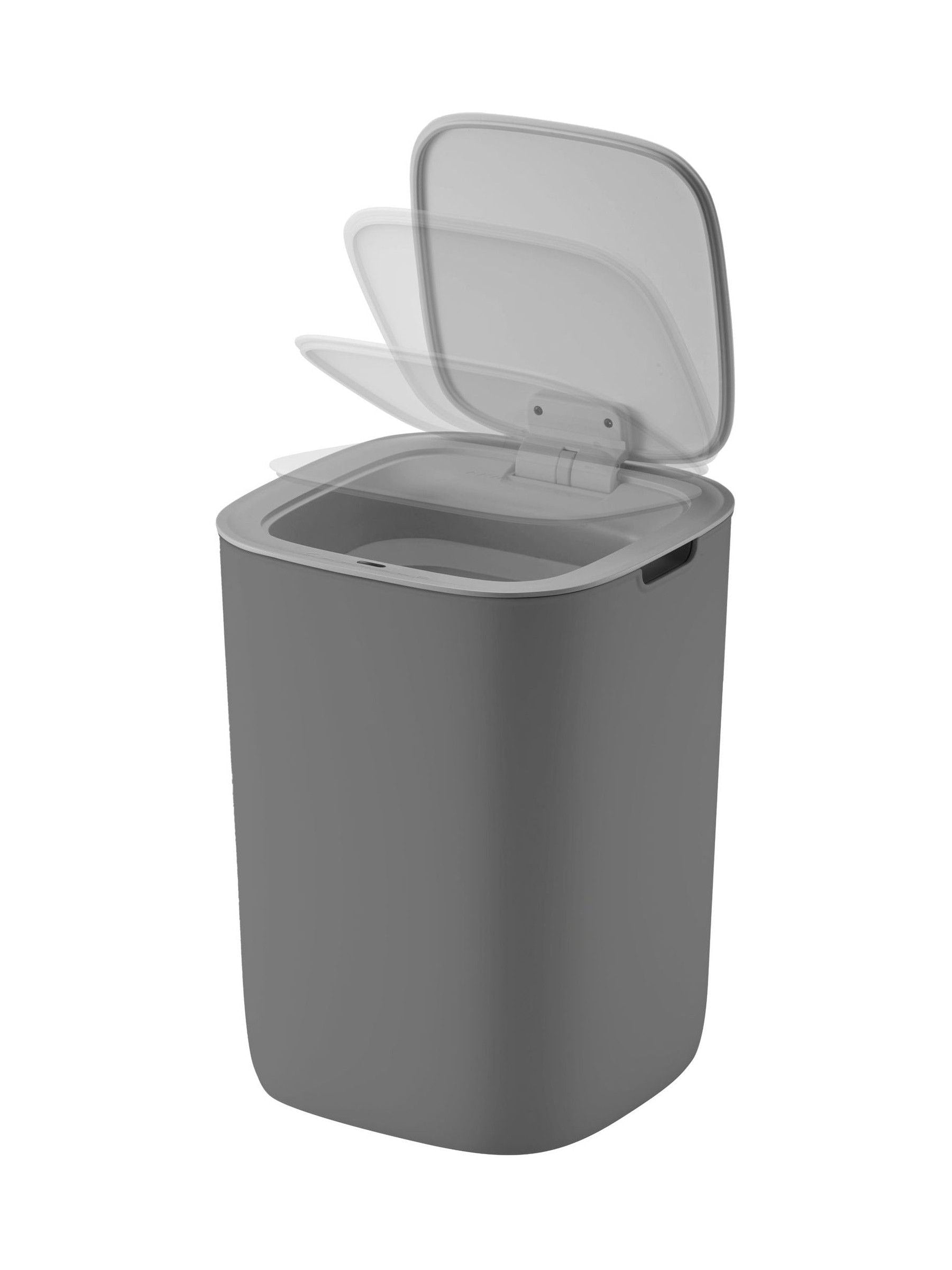 Eko Grey Eva sensor bin 30L - British product
