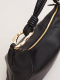 Phase Eight black shoulder bag with twisted handle, UK version