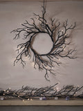 Lights4fun black twig Halloween garland 1.5m, UK version