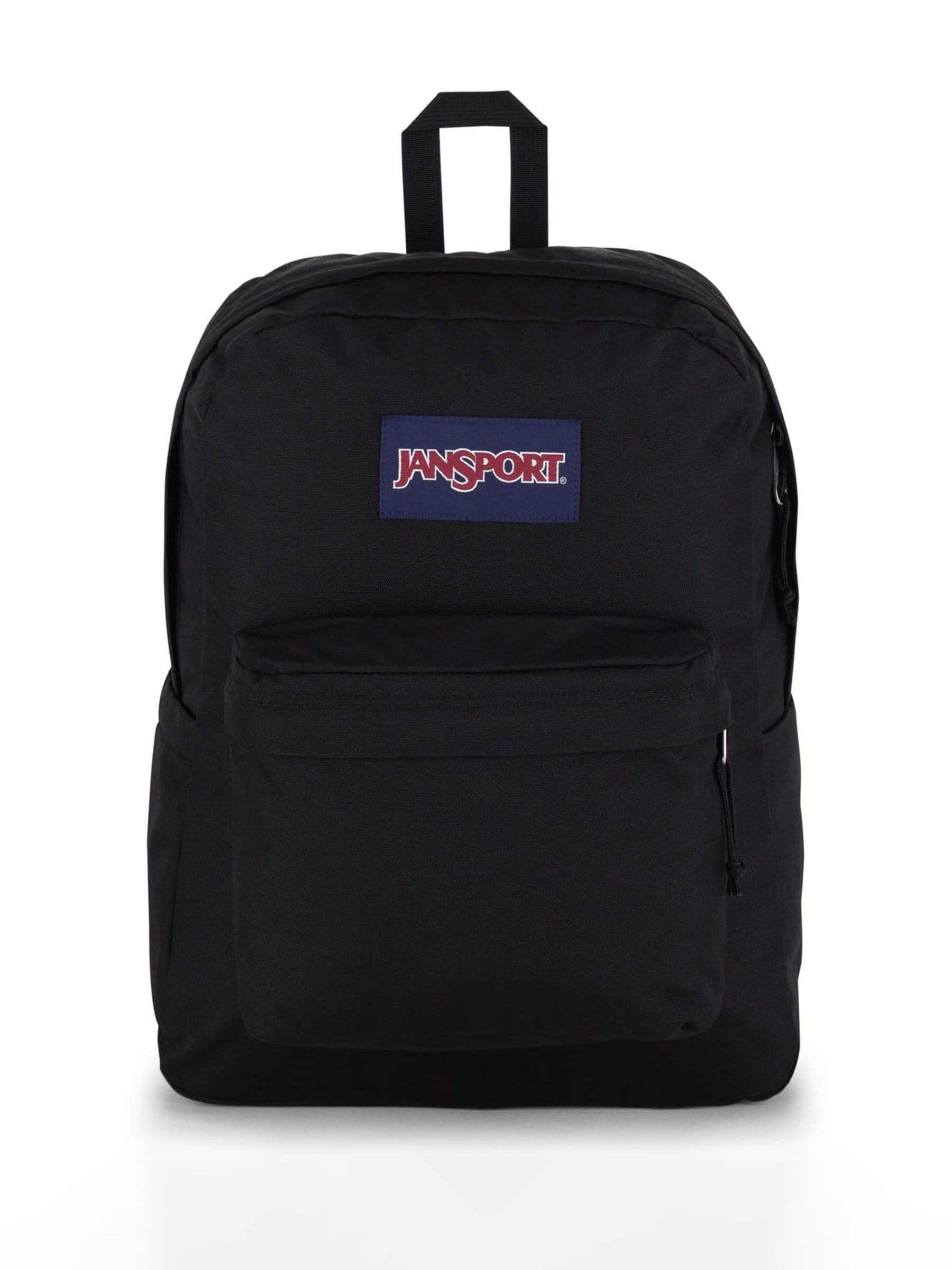 Jansport Cross Town Plus black backpack (British brand)
