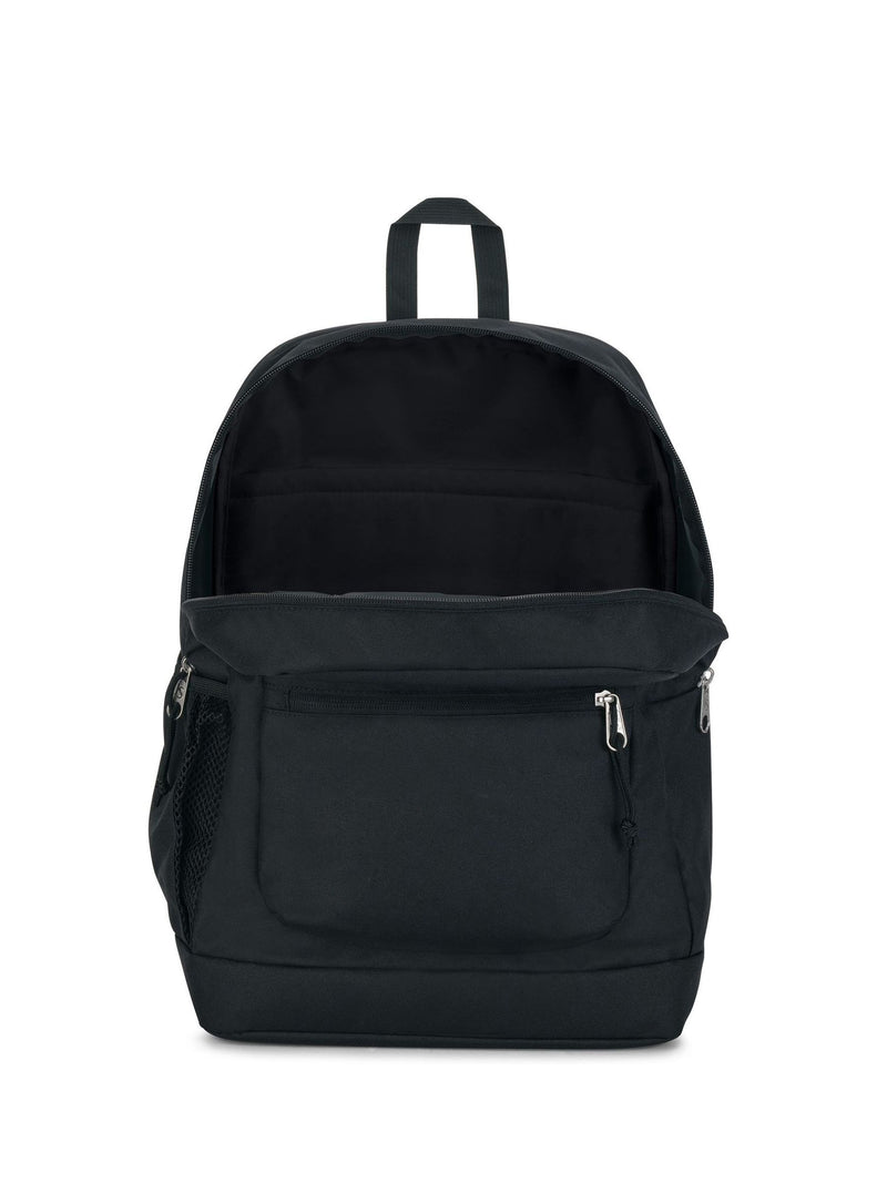 Jansport Cross Town Plus black backpack (British brand)