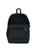 Jansport Cross Town Plus black backpack (British brand)