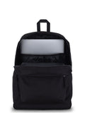 Jansport Cross Town Plus black backpack (British brand)