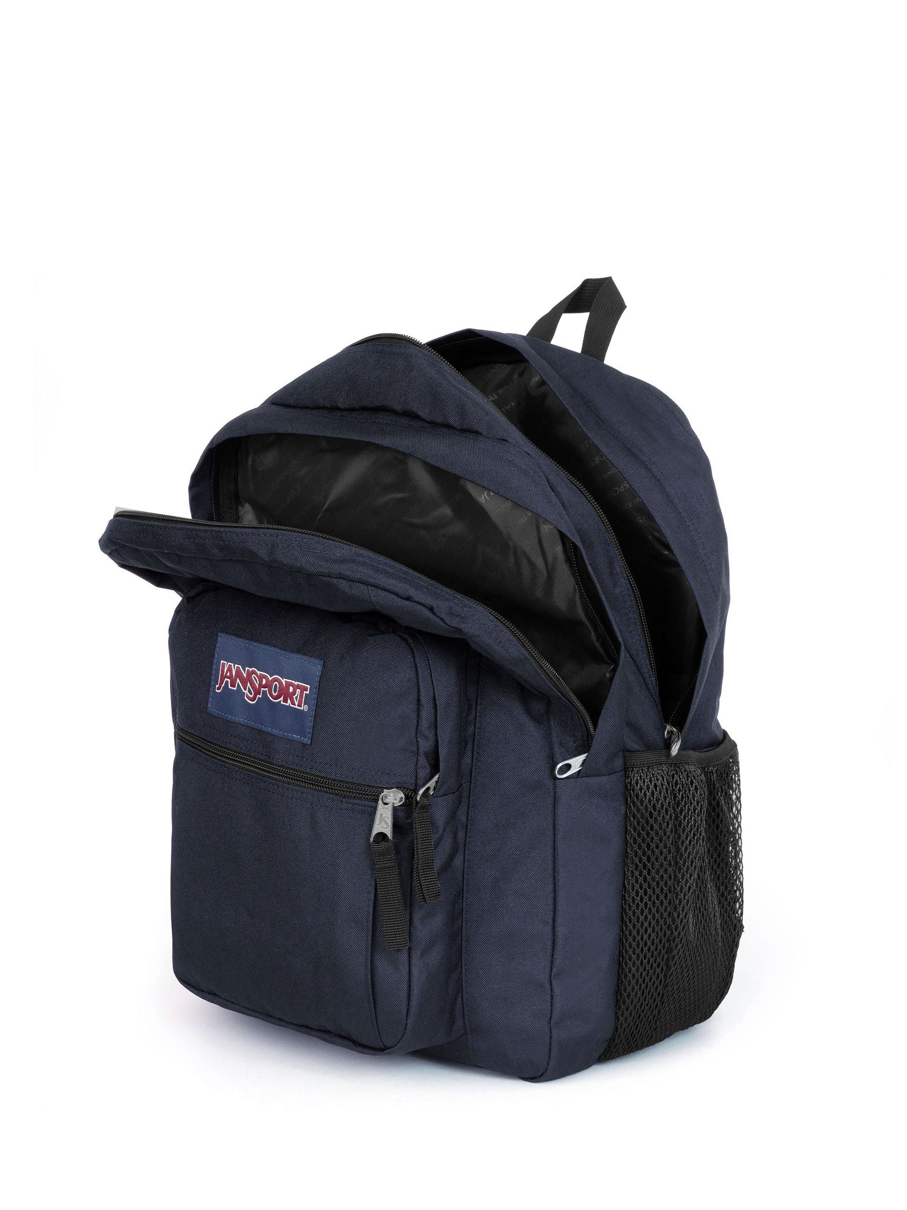 Jansport navy blue Big Student backpack (British brand)