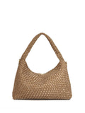Dune London brown deliberate large woven slouch bag (British brand)