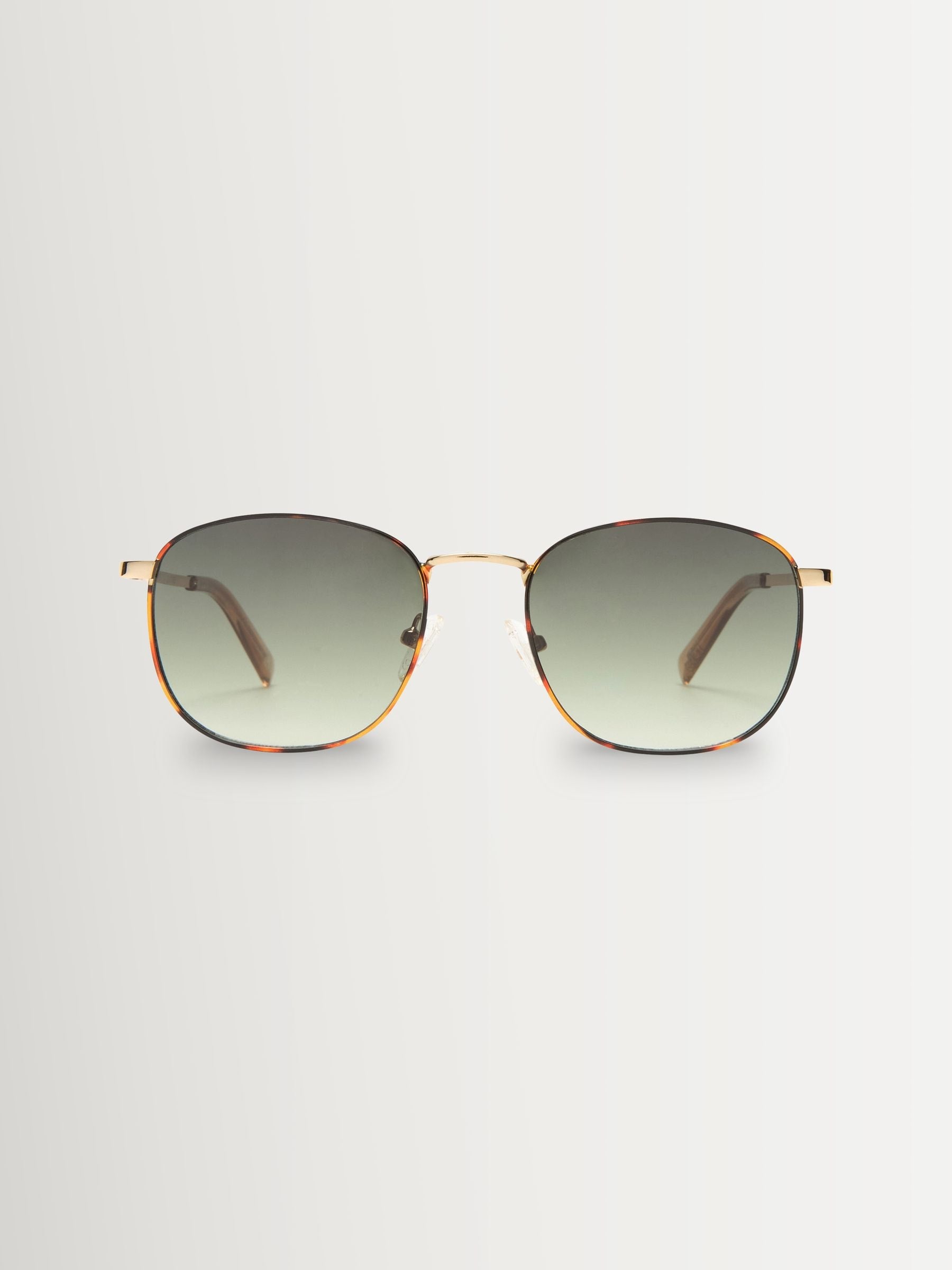 Le Specs Neptune Deux sunglasses gold frame khaki lenses - British product