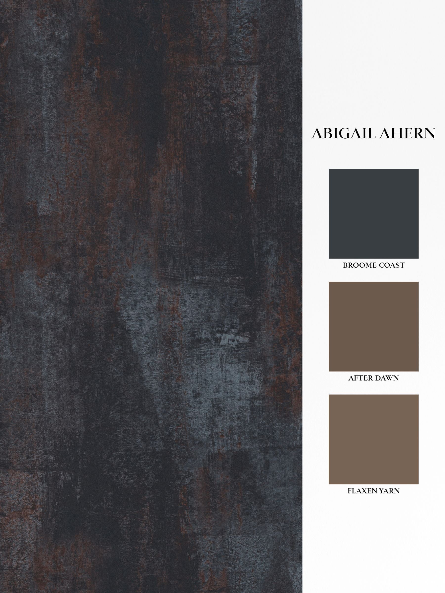 Abigail Ahern Nightfall Oxidized Opulence wallpaper 10m, UK version