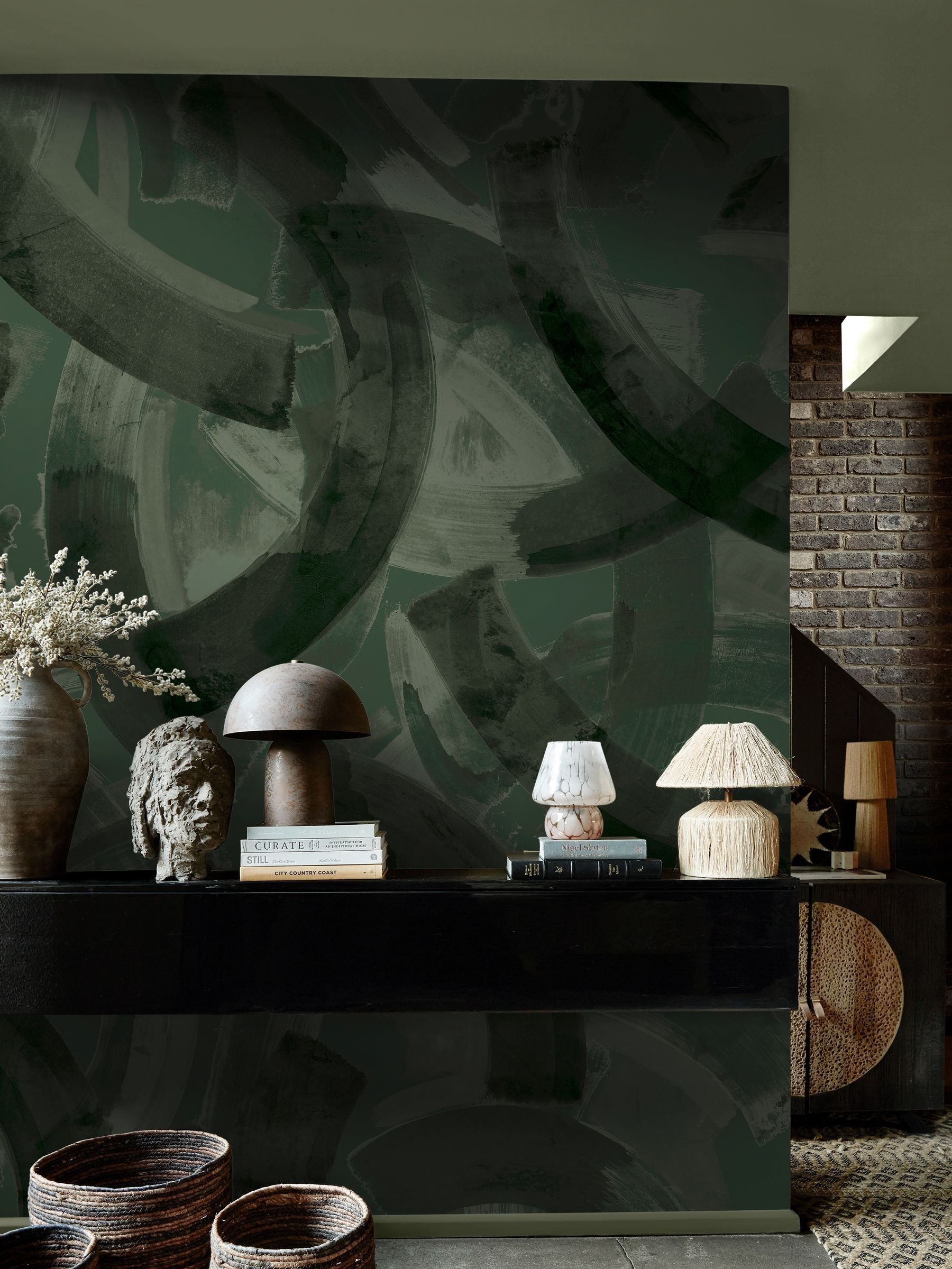 Abigail Ahern Pine Nomad Fixed Size 2.5m x 4m Mural