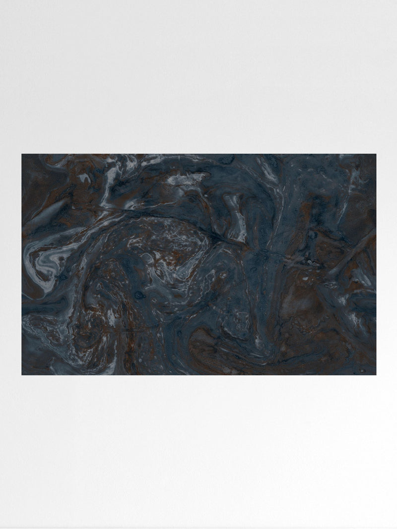 Abigail Ahern sapphire ethereal marble mural A4, UK version