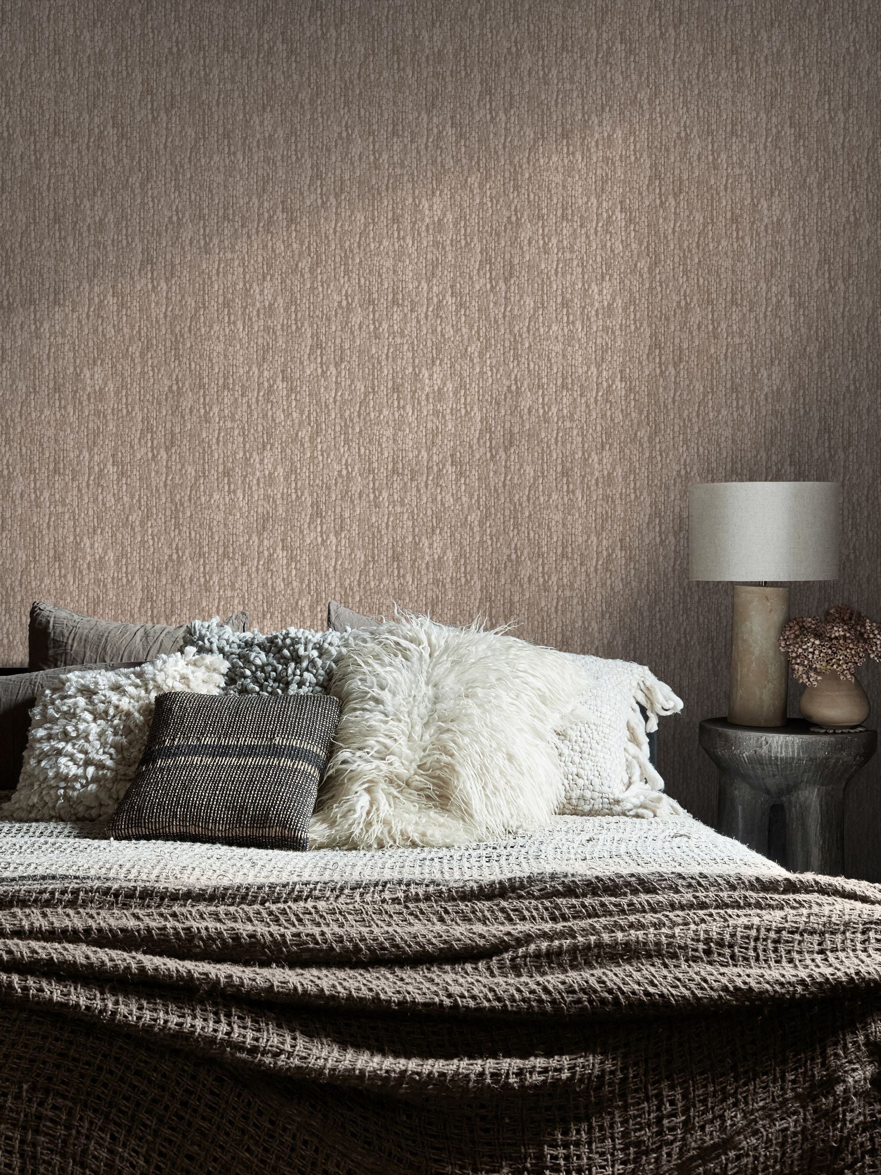 Abigail Ahern Heirloom Knit A4 wallpaper sample (British brand)
