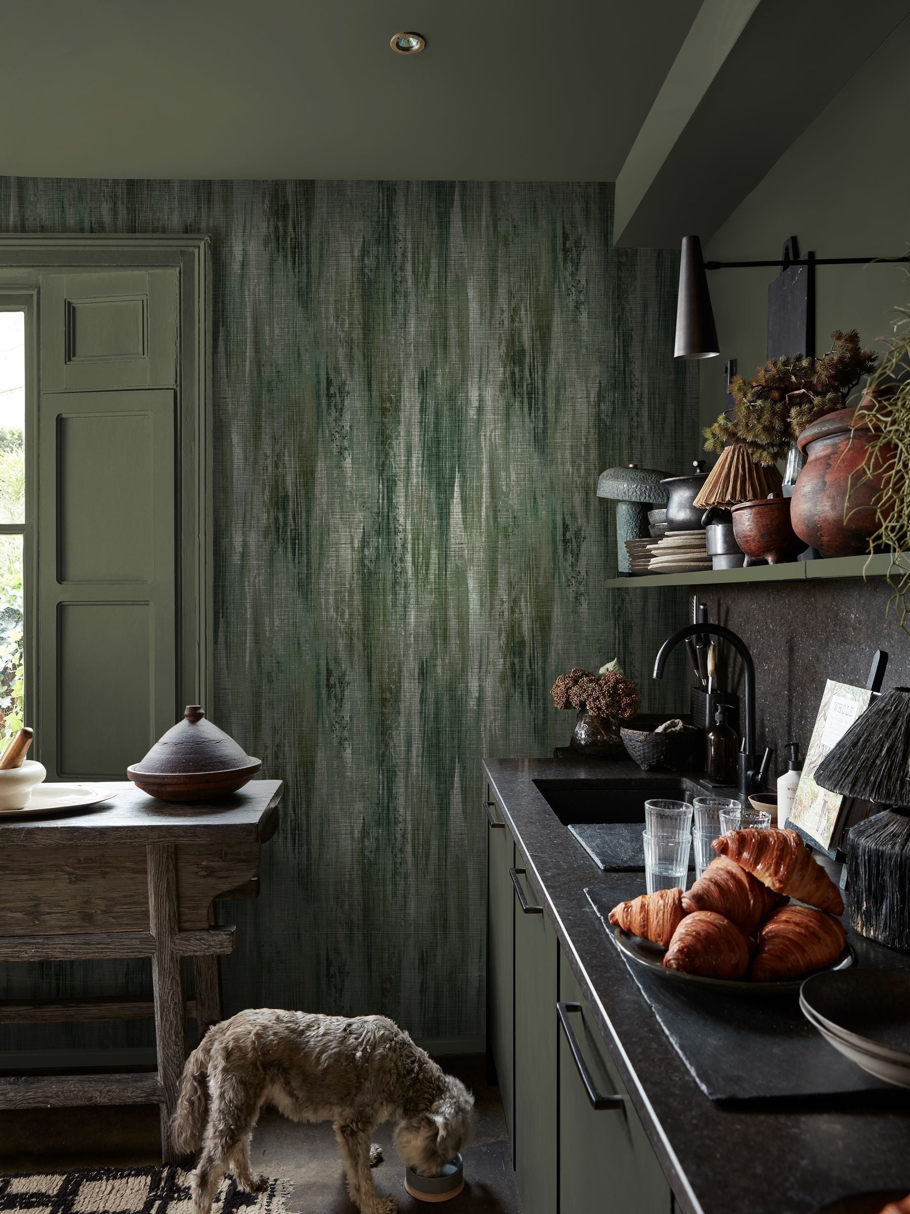 Abigail Ahern Fern Wanderlust A4 Wallpaper Sample