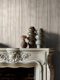 Abigail Ahern Deep Greige Linear Luxe wallpaper sample A4 - British product