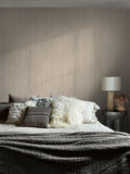 Abigail Ahern Mist Fibre Stripe A4 Wallpaper Sample