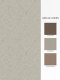 Abigail Ahern Fawn Artisan Weave wallpaper sample A4 (British brand)