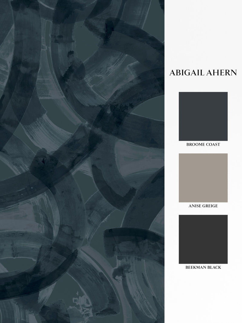 Abigail Ahern Midnight Nomad mural A4 - British product